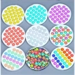 Luminous Round Push Pop Bubble | https://www.bestnamebadges.com