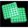Luminous Round Push Pop Bubble | https://www.bestnamebadges.com