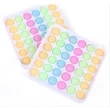 Luminous Round Push Pop Bubble | https://www.bestnamebadges.com