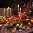 Halloween 12 Pack Led Pumpkin Light | https://www.bestnamebadges.com
