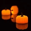 Halloween 12 Pack Led Pumpkin Light | https://www.bestnamebadges.com