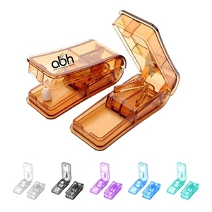 Portable Mini Pill Cutter And Storage