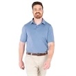 Men's Heathered Eco-Logic Stretch Polo | https://www.bestnamebadges.com