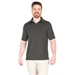 Men's Heathered Eco-Logic Stretch Polo | https://www.bestnamebadges.com