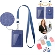 Work Badge Card Cover With Retractable Lanyard | https://www.bestnamebadges.com