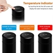 17Oz Intelligent Temperature Display Insulated Water Bottle | https://www.bestnamebadges.com