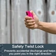Max Strength Pepper Spray | https://www.bestnamebadges.com