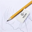 PVC Customizable Square Eraser | https://www.bestnamebadges.com
