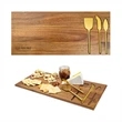 Wright 4-Piece Acacia Wood Serving Set | https://www.bestnamebadges.com
