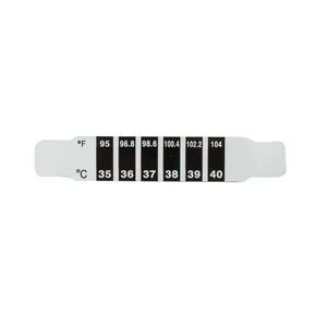 Feverscan Thermometer Test Strip | https://www.bestnamebadges.com