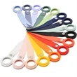Silicone Air-Tag Holder w/ Button Closure Custom Luggage Tag | https://www.bestnamebadges.com