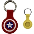 Silicone Air-Tag Holder w/ Keyring Custom Luggage Tag | https://www.bestnamebadges.com
