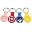 Silicone Air-Tag Holder w/ Keyring Custom Luggage Tag | https://www.bestnamebadges.com