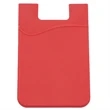 Silicone Phone Wallet w/ Custom Imprint | https://www.bestnamebadges.com
