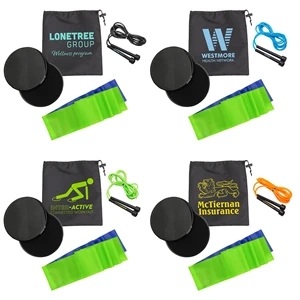 Sport  Fitness Gift Set | https://www.bestnamebadges.com