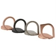 Teardrop Aluminum Cell Phone Ring | https://www.bestnamebadges.com