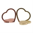 Heart Shaped Rotating Cell Phone Ring stand grip holder | https://www.bestnamebadges.com