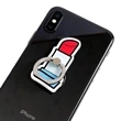 Custom Shaped Cell Phone Ring stand grip holder | https://www.bestnamebadges.com