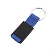 Custom Square Metal Webbed Keychain | https://www.bestnamebadges.com