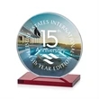 Victoria VividPrint™ Award - Red | https://www.bestnamebadges.com