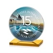 Victoria VividPrint™ Award - Amber | https://www.bestnamebadges.com