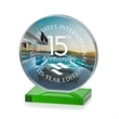 Victoria VividPrint™ Award - Green | https://www.bestnamebadges.com