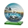Victoria VividPrint™ Award - Green | https://www.bestnamebadges.com