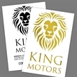 4" x 6" Custom Metallic Temporary Tattoo | https://www.bestnamebadges.com