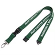 1" Polyester Lanyard w/ Buckle Release & Safety Break | https://www.bestnamebadges.com
