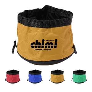 Collapsible Oxford Fabric Dog Bowl