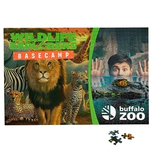 1,000 Piece Full Color Custom Jigsaw Puzzle | https://www.bestnamebadges.com