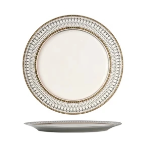 10 Inch Plates, Ceramic Plates For Salad, Pasta