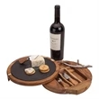 Normandy Cheese/Wine Charcuterie Set | https://www.bestnamebadges.com