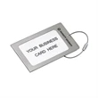 Navigor Series Steel Luggage Tag | https://www.bestnamebadges.com
