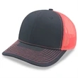 6 Panel Premier 112 Trucker Cap | https://www.bestnamebadges.com