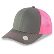 6 Panel Premier 112 Trucker Cap | https://www.bestnamebadges.com