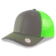 6 Panel Premier 112 Trucker Cap | https://www.bestnamebadges.com
