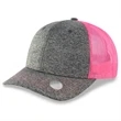 6 Panel Premier 112 Trucker Cap | https://www.bestnamebadges.com