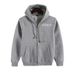 Full-Zip Hooded Sweatshirt | https://www.bestnamebadges.com