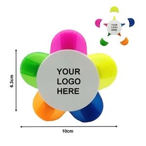 Flower Shape Highlighters