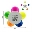 Flower Shape Highlighters | https://www.bestnamebadges.com