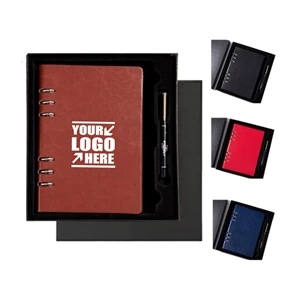Loose-Leaf Notebook Set With Gift Box