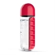 Portable Pill Organizer Water Bottle | https://www.bestnamebadges.com