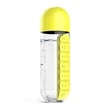 Portable Pill Organizer Water Bottle | https://www.bestnamebadges.com