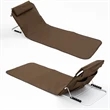 Portable Beach Mat Lounge Chair | https://www.bestnamebadges.com