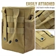 Tactical Molle Drawstring Dump Pouch | https://www.bestnamebadges.com