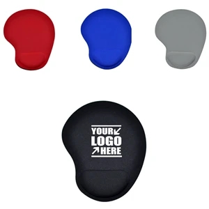 Ergonomic Mouse Pad With Wrist Support Gel Mouse Pad | https://www.bestnamebadges.com
