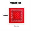 Multi-Purpose Bandanas Paisley Cowboy Polyester Headbands | https://www.bestnamebadges.com