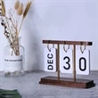 Desk Daily Flip Calendar Perpetual | https://www.bestnamebadges.com