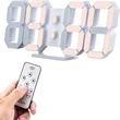 3D Led Wall Desk Clock Alarm | https://www.bestnamebadges.com